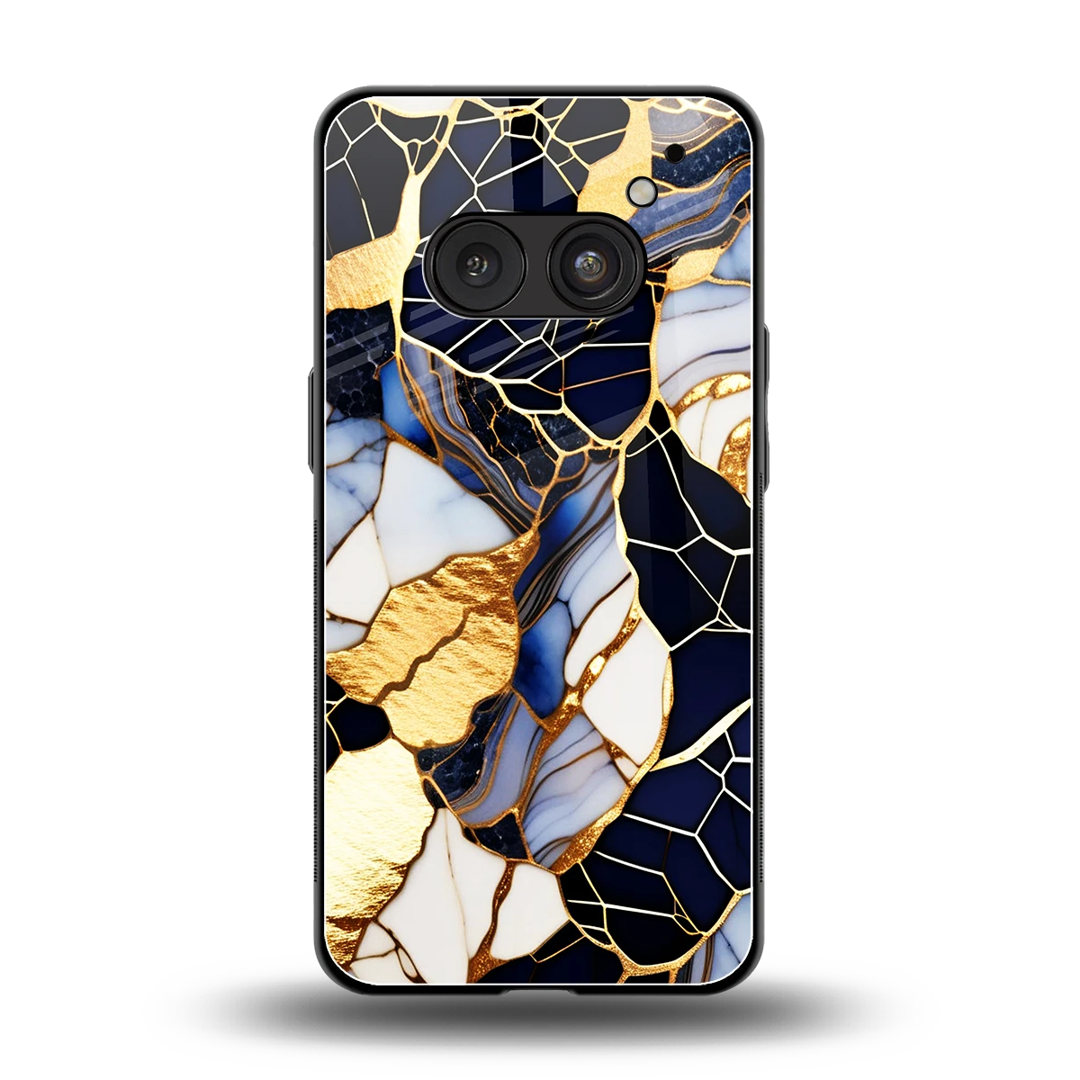 Sapphire Glow back phone cover | glass case for nothing phone 2a
