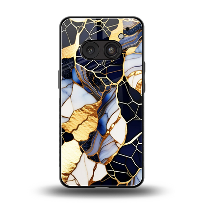 Sapphire Glow back phone cover | glass case for nothing phone 2a plus