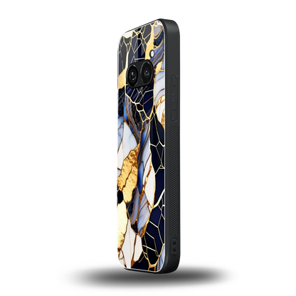 Sapphire Glow nothing phone 2a mobile cover | shockproof glass phone case