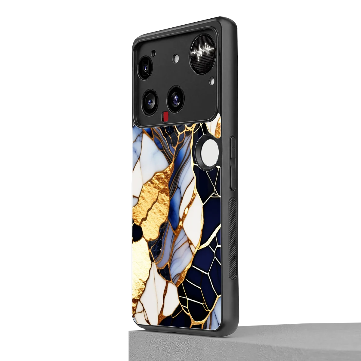 Sapphire Glow nothing phone 3 mobile cover | shockproof glass phone case