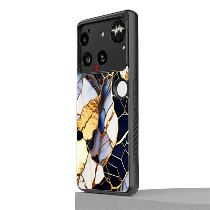 Sapphire Glow nothing phone 3 mobile cover | shockproof glass phone case