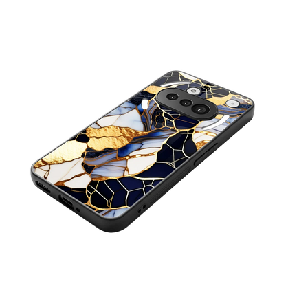Sapphire Glow stylish phone case for nothing phone 3a | glossy glass and slim fit