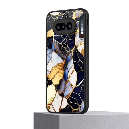 Sapphire Glow nothing phone 4a mobile cover | shockproof glass phone case