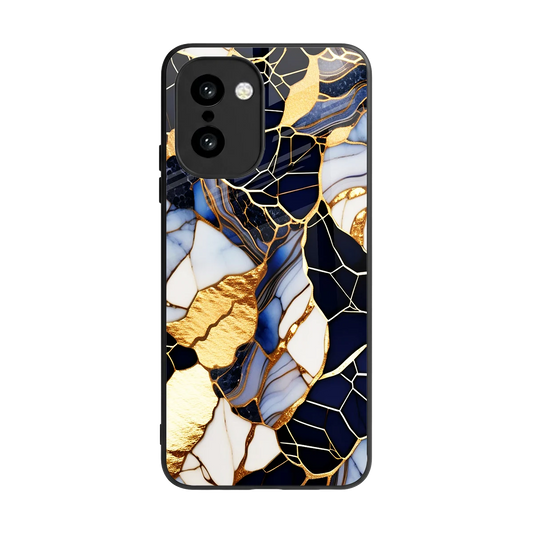 Sapphire Glow back phone cover | glass case for oneplus 15r