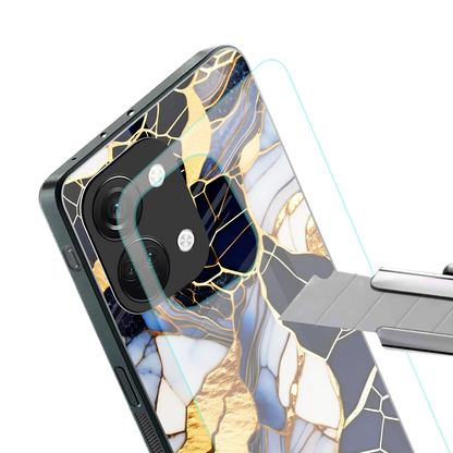 Sapphire Glow stylish phone case for oneplus nord 3 | glossy glass and slim fit