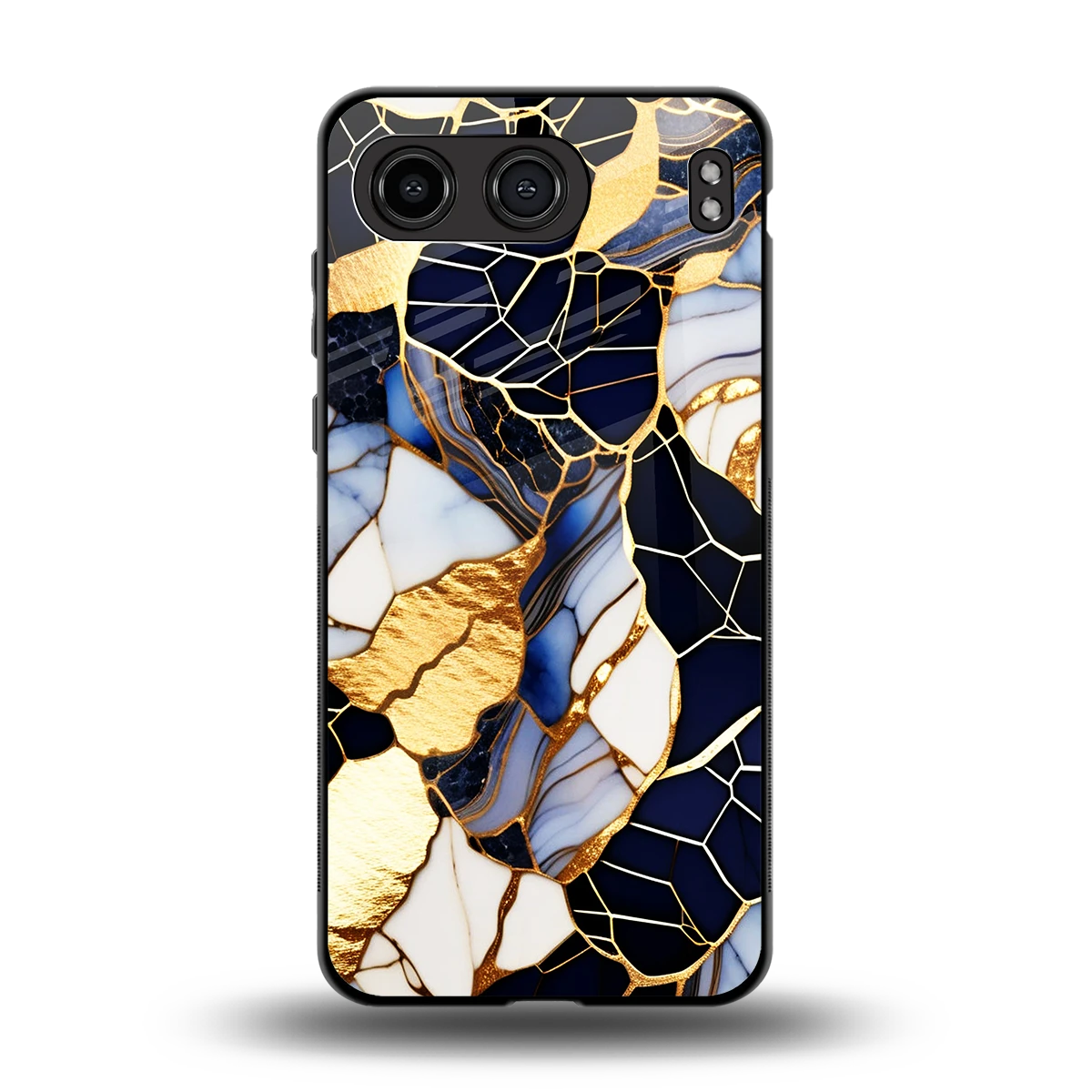 Sapphire Glow back phone cover | glass case for oneplus nord 4