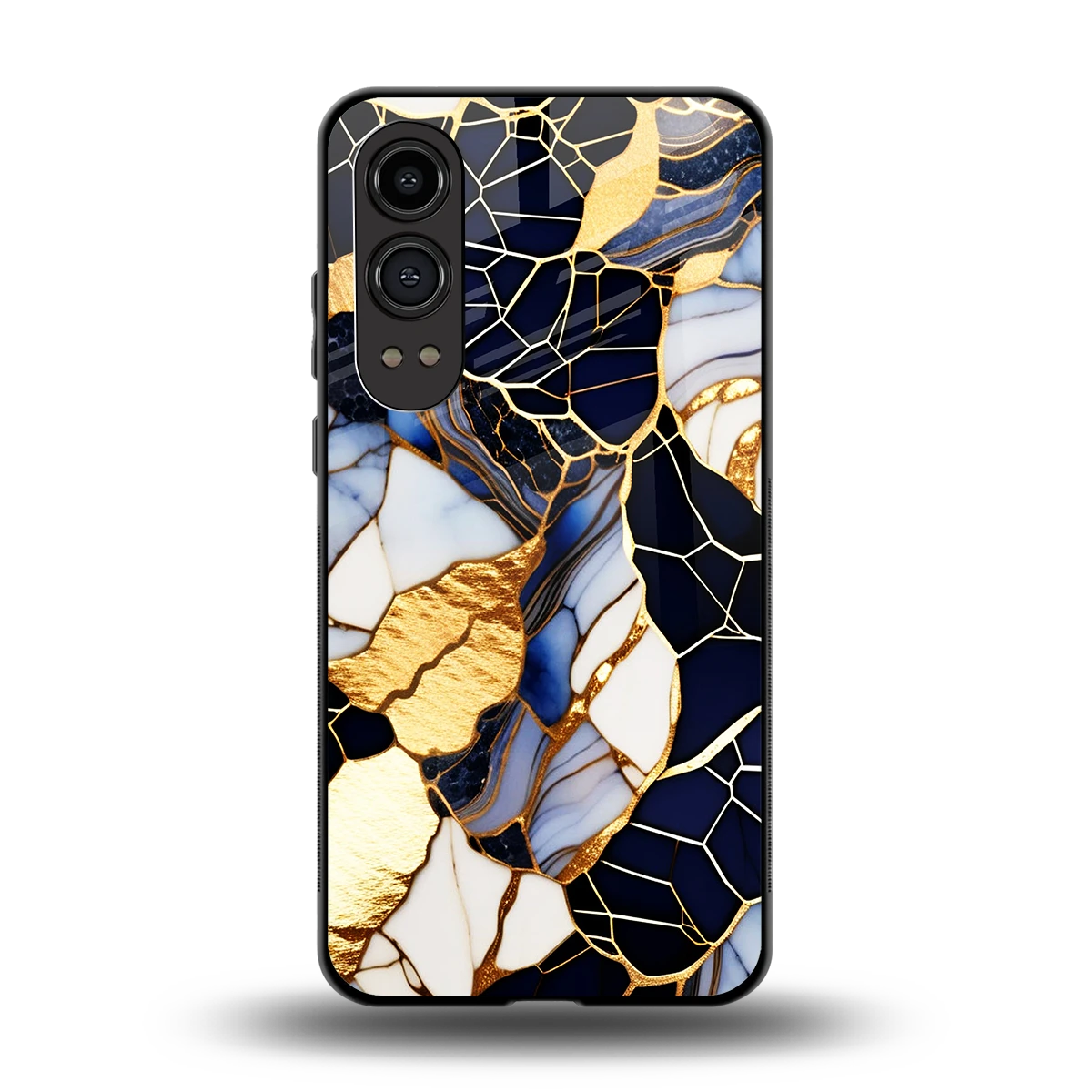 Sapphire Glow back phone cover | glass case for oneplus nord ce 4 lite