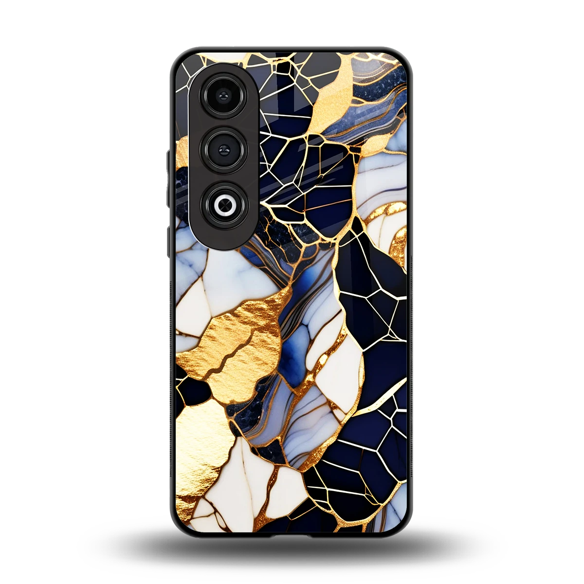 Sapphire Glow back phone cover | glass case for oneplus nord ce 4