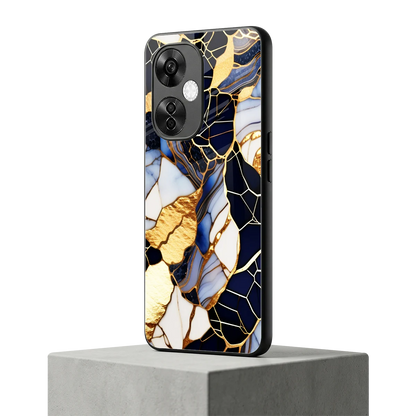 Sapphire Glow oneplus nord ce 3 lite mobile cover | shockproof glass phone case