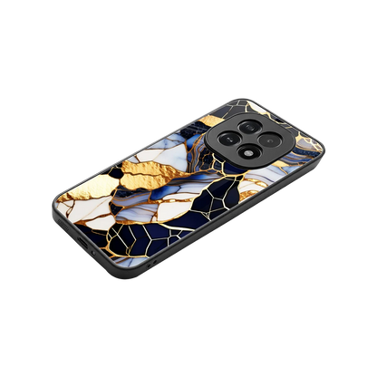 Sapphire Glow stylish phone case for oppo f29 5g | glossy glass and slim fit