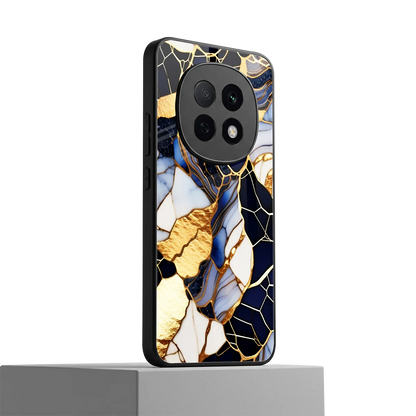 Sapphire Glow oppo f29 pro 5g mobile cover | shockproof glass phone case