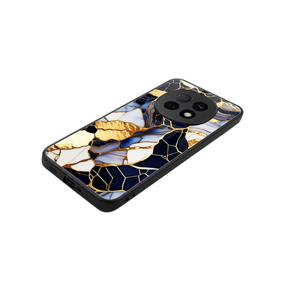 Sapphire Glow stylish phone case for oppo f29 pro 5g | glossy glass and slim fit