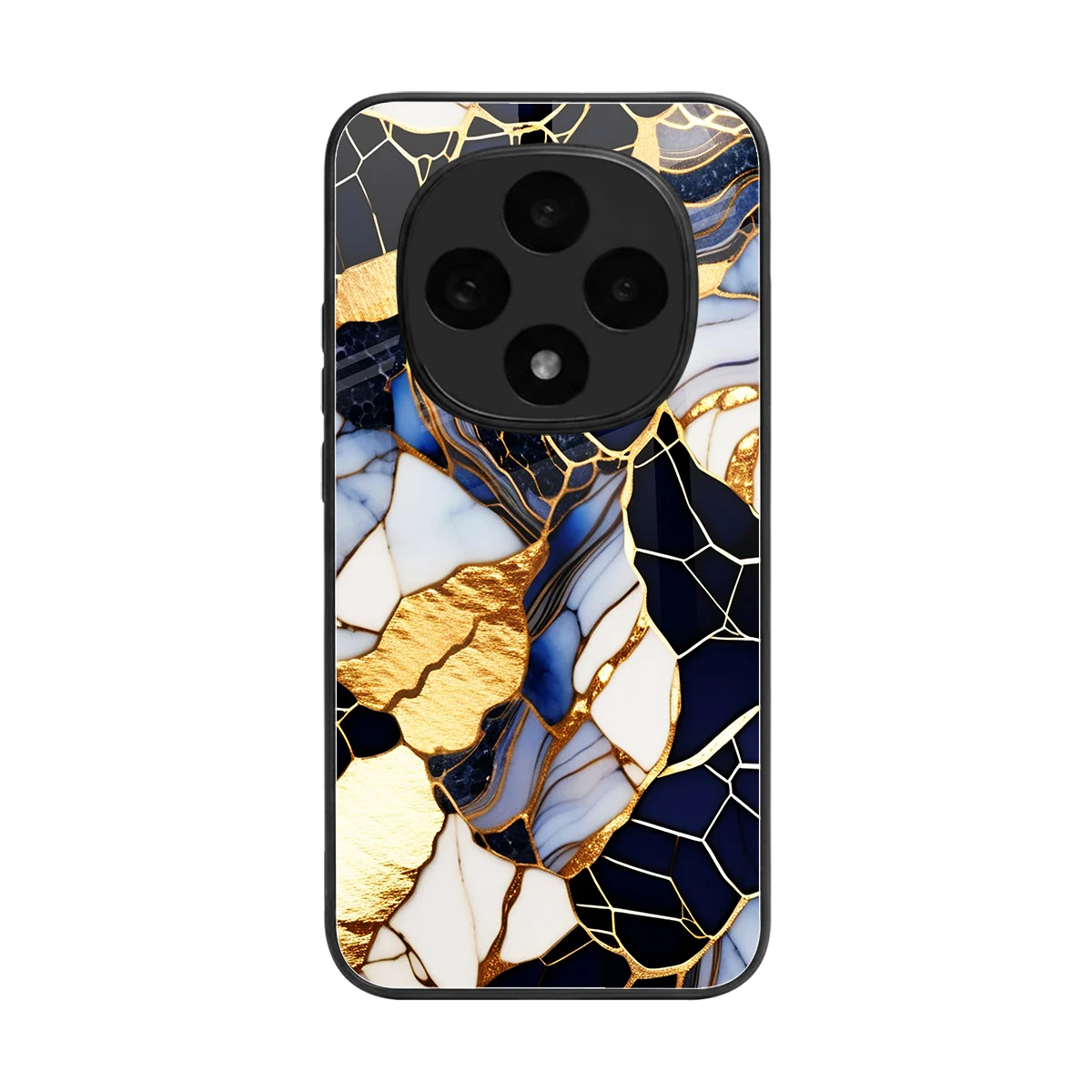 Sapphire Glow back phone cover | glass case for oppo f31 pro 5g