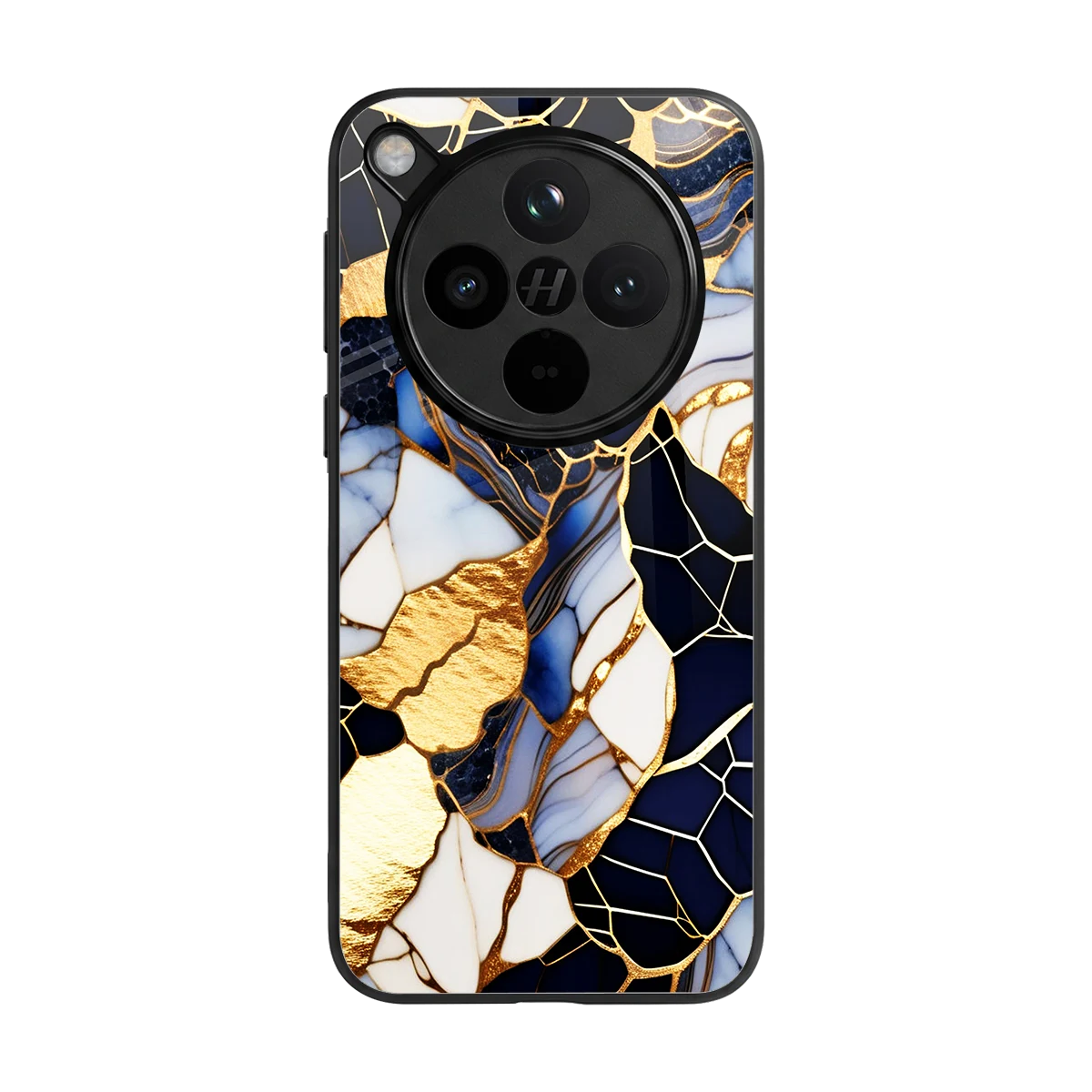 Sapphire Glow back phone cover | glass case for oppo find x8