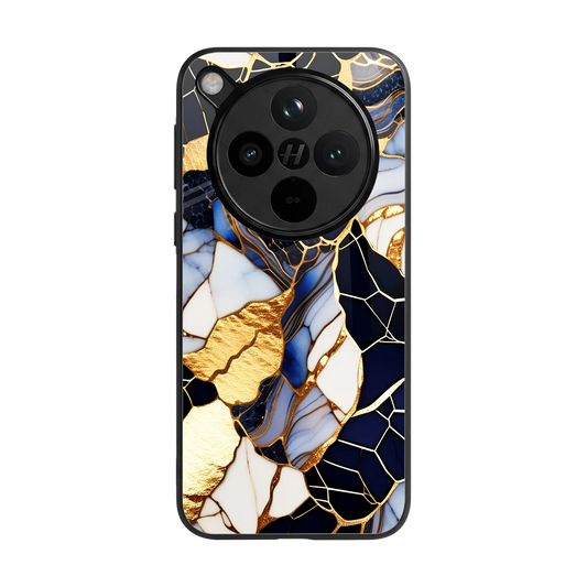 Sapphire Glow back phone cover | glass case for oppo find x8
