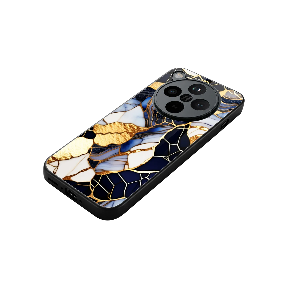 Sapphire Glow stylish phone case for oppo find x8 | glossy glass and slim fit