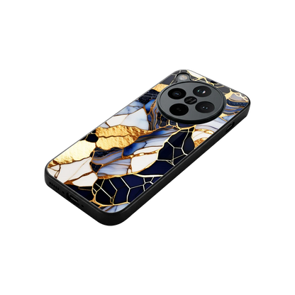 Sapphire Glow stylish phone case for oppo find x8 | glossy glass and slim fit