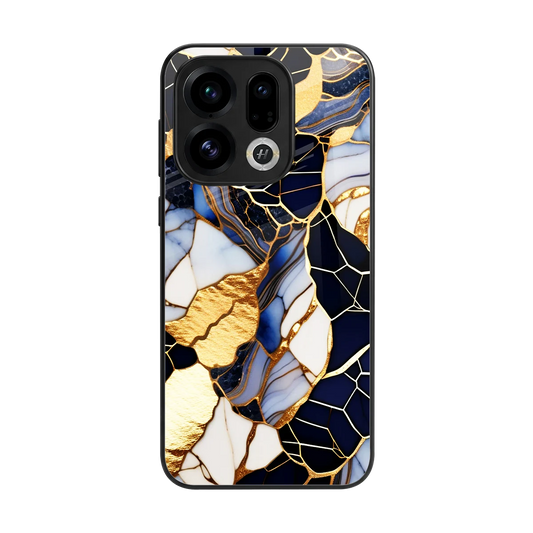 Sapphire Glow back phone cover | glass case for oppo find x9