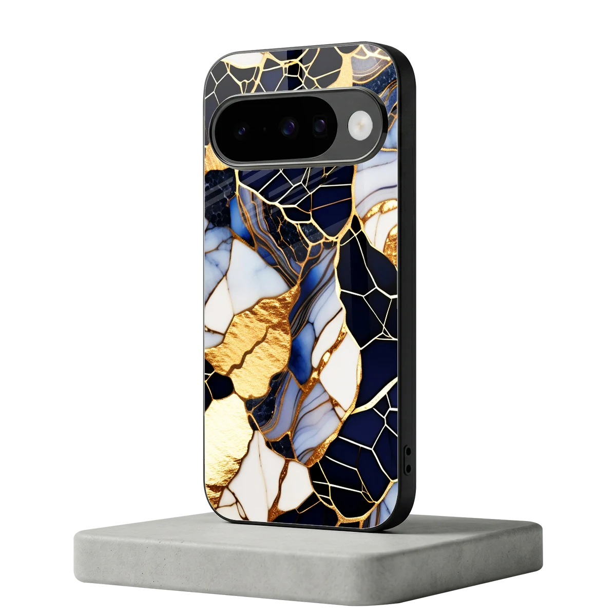 Sapphire Glow google pixel 10 mobile cover | shockproof glass phone case