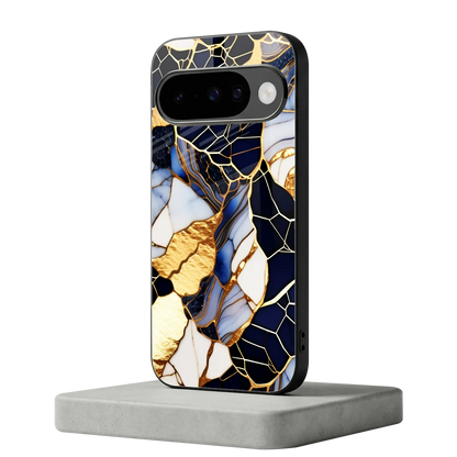 Sapphire Glow google pixel 10 mobile cover | shockproof glass phone case