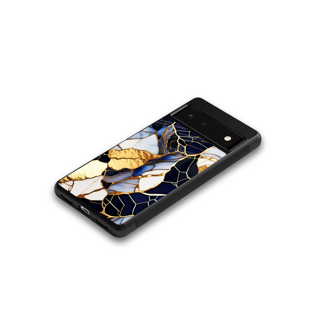 Sapphire Glow google pixel 6 mobile cover | shockproof glass phone case