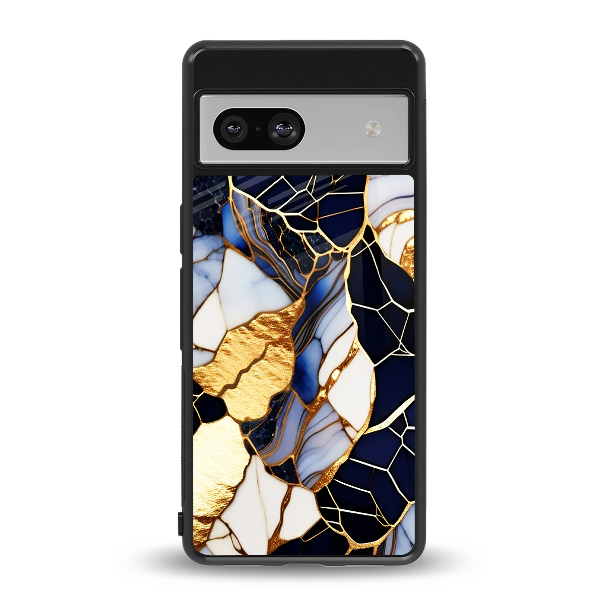 Sapphire Glow back phone cover | glass case for google pixel 7