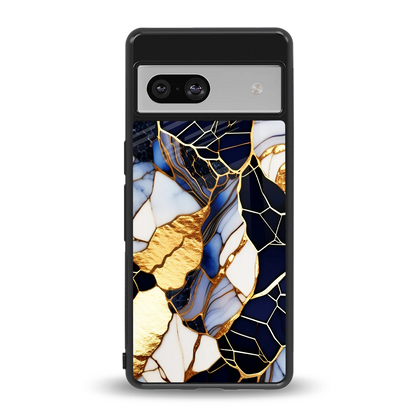 Sapphire Glow back phone cover | glass case for google pixel 7
