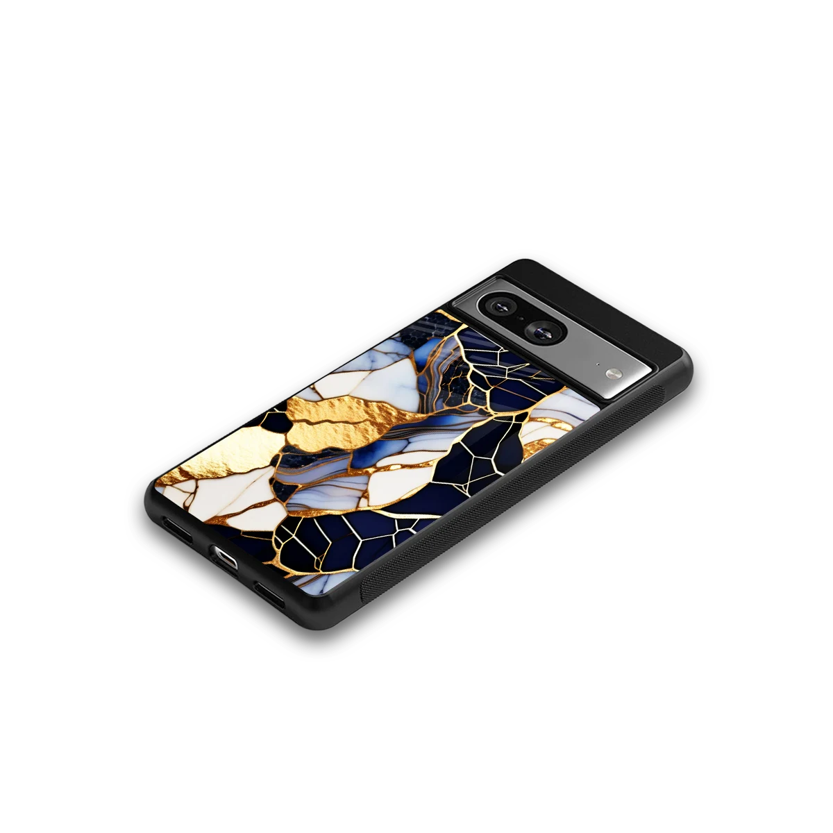 Sapphire Glow google pixel 8 mobile cover | shockproof glass phone case