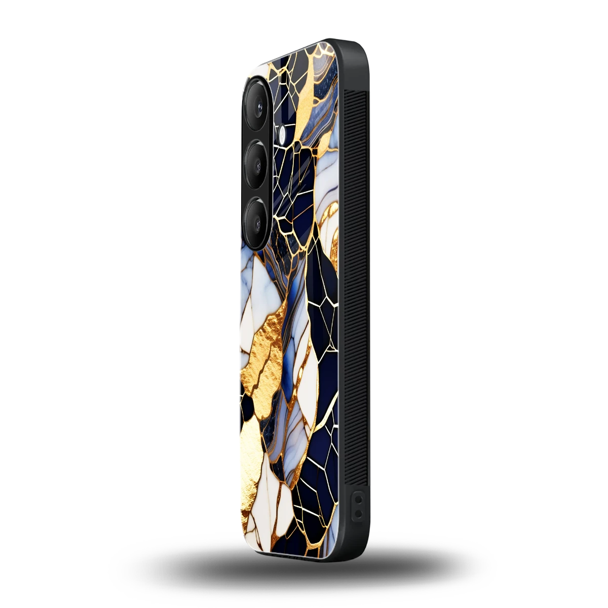 Sapphire Glow samsung galaxy s24 mobile cover | shockproof glass phone case
