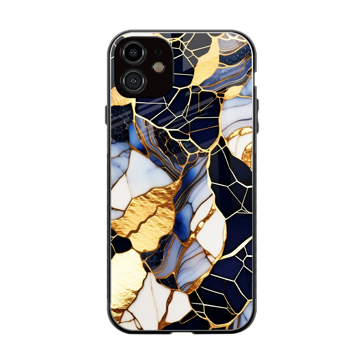 Sapphire Glow back phone cover | glass case for iphone 12