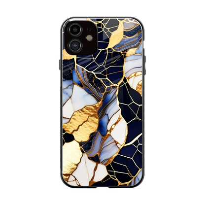 Sapphire Glow back phone cover | glass case for iphone 12