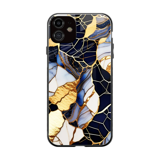 Sapphire Glow back phone cover | glass case for iphone 12