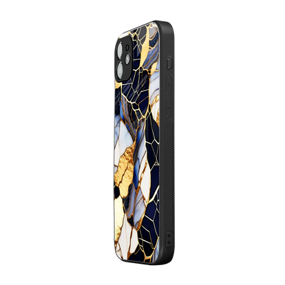 Sapphire Glow iphone 12 mobile cover | shockproof glass phone case