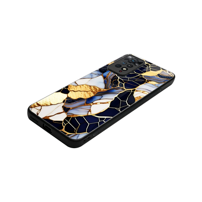 Sapphire Glow stylish phone case for redmi note 11 pro | glossy glass and slim fit