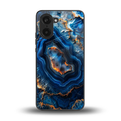 Sapphire Granite back phone cover | glass case for oneplus nord ce5 5g