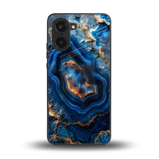 Sapphire Granite back phone cover | glass case for oneplus nord ce5 5g