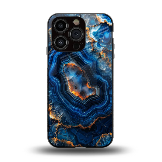 Sapphire Granite back phone cover | glass case for iphone 13 pro