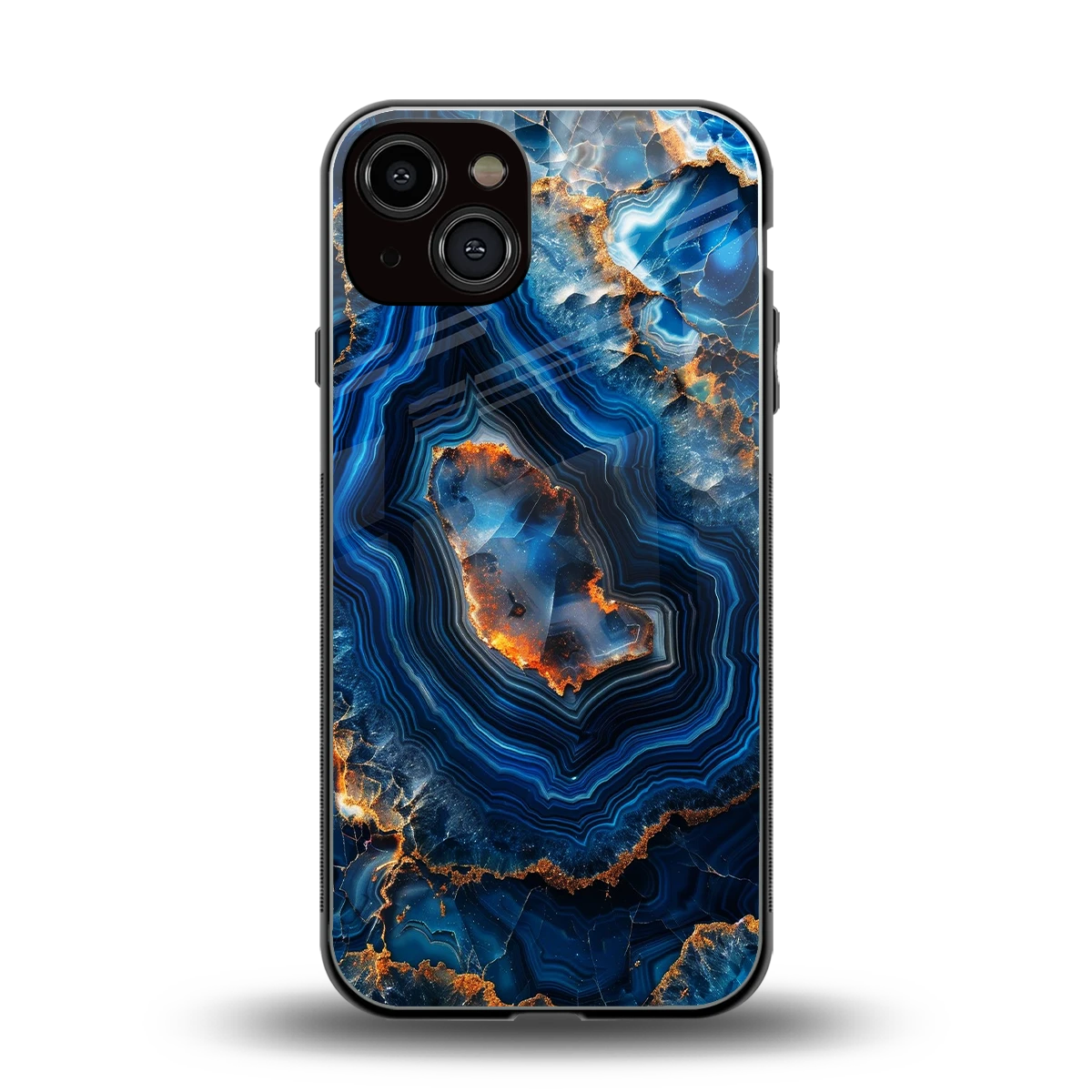 Sapphire Granite back phone cover | glass case for iphone 13