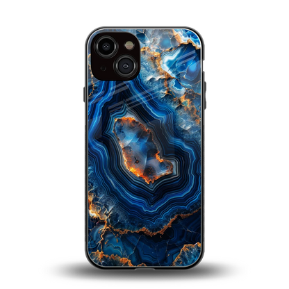 Sapphire Granite back phone cover | glass case for iphone 13