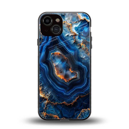 Sapphire Granite back phone cover | glass case for iphone 13