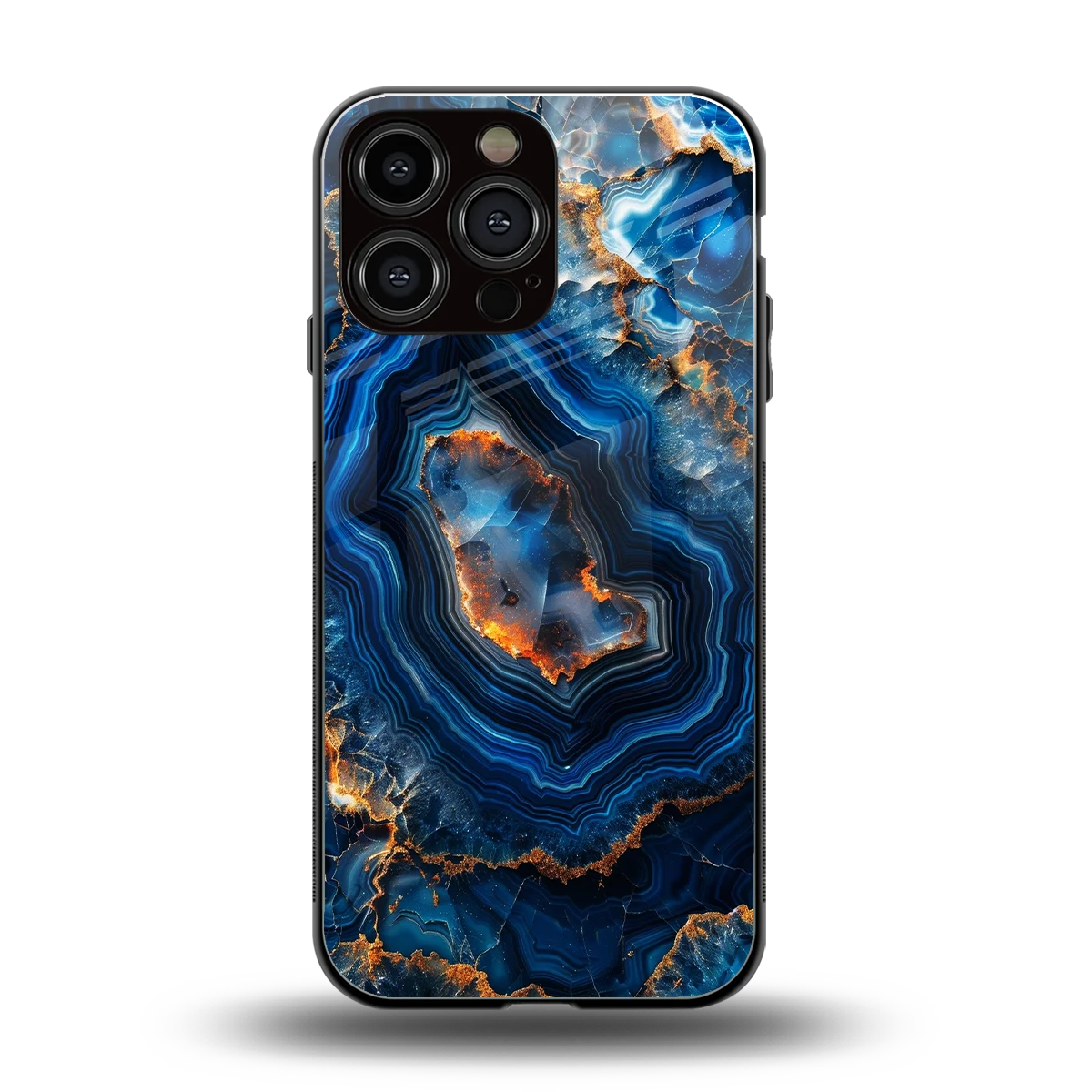 Sapphire Granite back phone cover | glass case for iphone 15 pro max