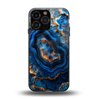 Sapphire Granite back phone cover | glass case for iphone 15 pro max
