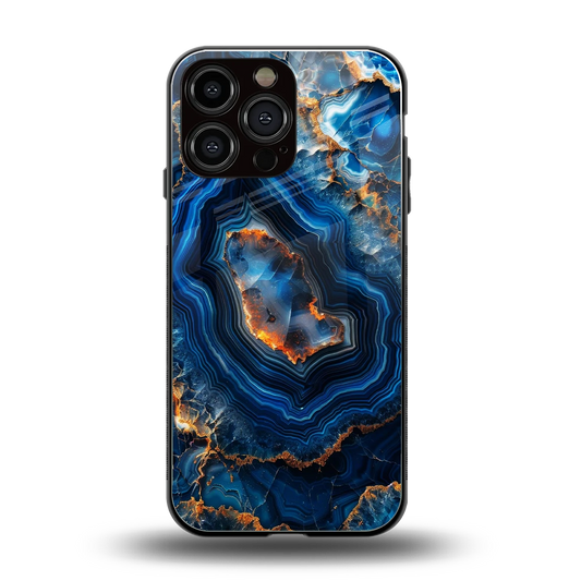 Sapphire Granite back phone cover | glass case for iphone 15 pro max