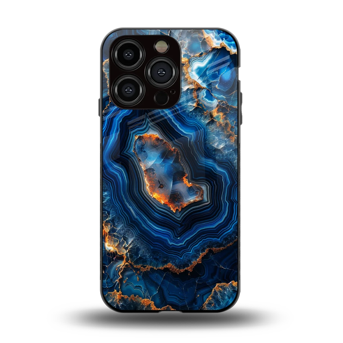 Sapphire Granite back phone cover | glass case for iphone 15 pro