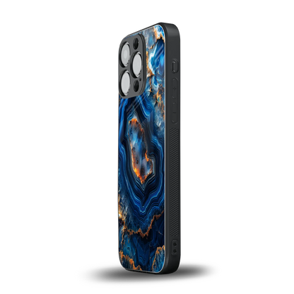 Sapphire Granite iphone 15 pro mobile cover | shockproof glass phone case