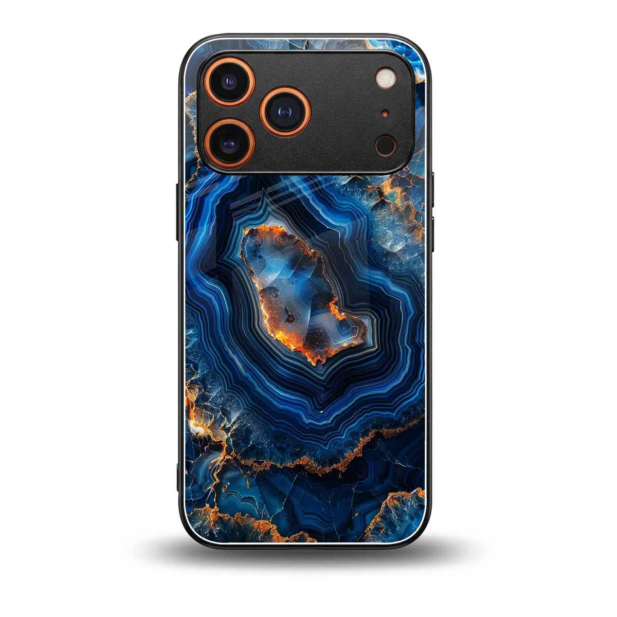 Sapphire Granite back phone cover | glass case for iphone 17 pro max