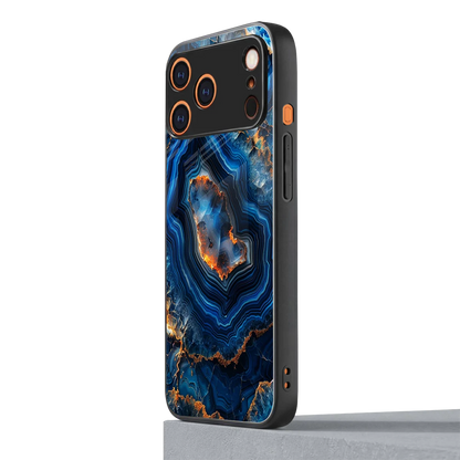 Sapphire Granite iphone 17 pro max mobile cover | shockproof glass phone case
