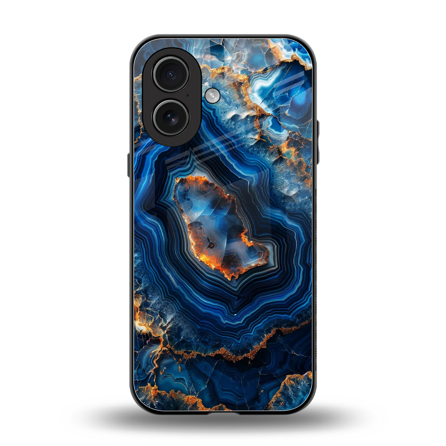 Sapphire Granite back phone cover | glass case for iphone 17