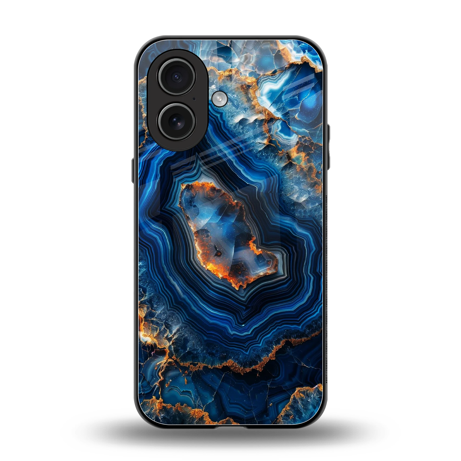 Sapphire Granite back phone cover | glass case for iphone 17
