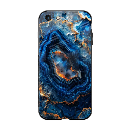 Sapphire Granite back phone cover | glass case for iphone 6s